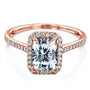 Kobelli 1.8ct Radiant Moissanite Ring