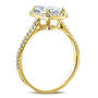 Kobelli 1.8ct Radiant Moissanite Ring