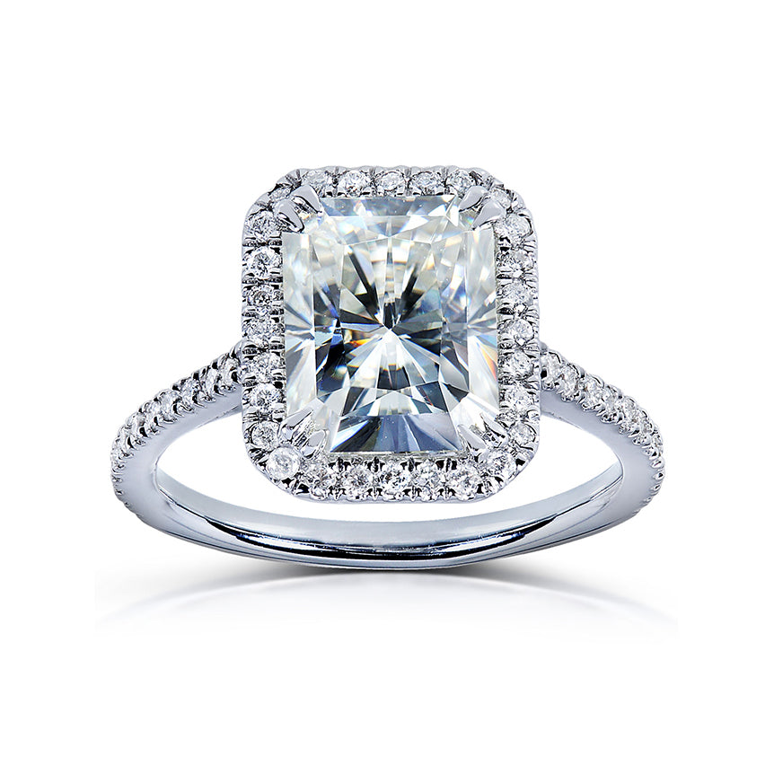 3 Carat Moissanite Radiant Original Ring (DEF/VS)