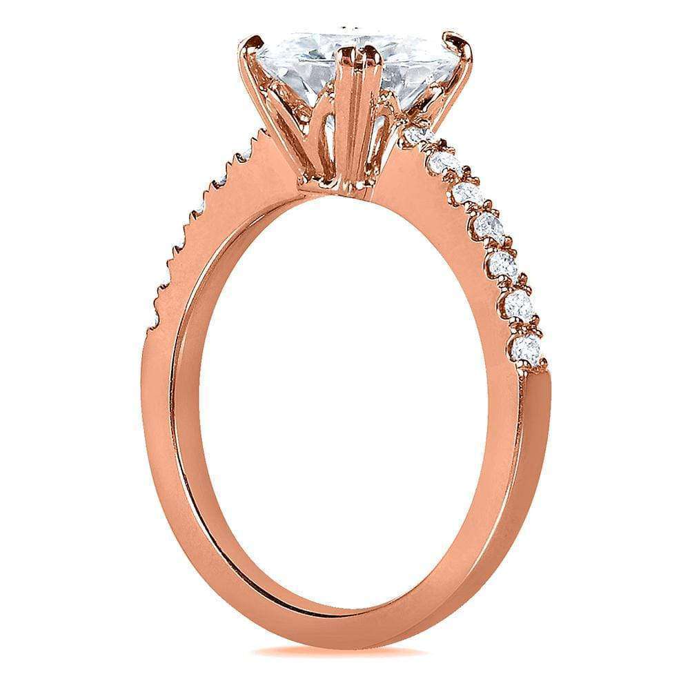 2.1 Carat Moissanite Tiffany Ring