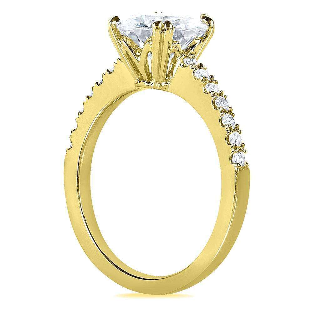 2.1 Carat Moissanite Tiffany Ring
