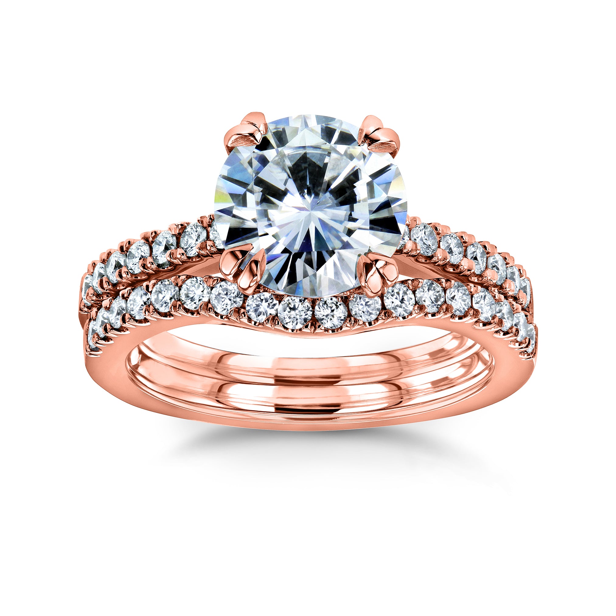 2.3 Carat Moissanite Madison Bridal Set