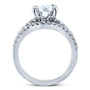 Kobelli Moissanite and Lab Grown Diamond Bridal Rings Set 2 1/3 CTW 14k White Gold (HI/VS, DEF/VS)