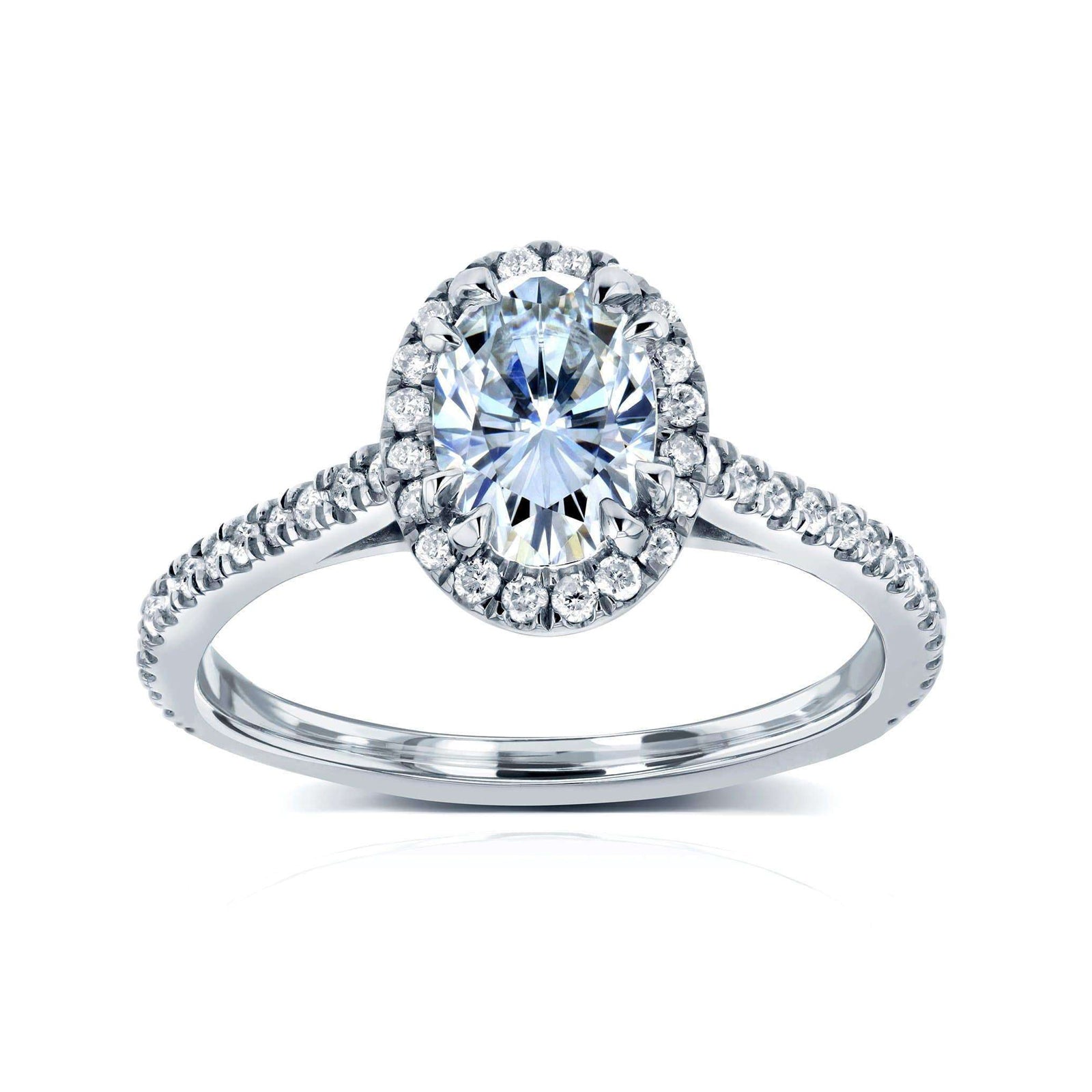 1.2 Carat Moissanite Oval Original Ring