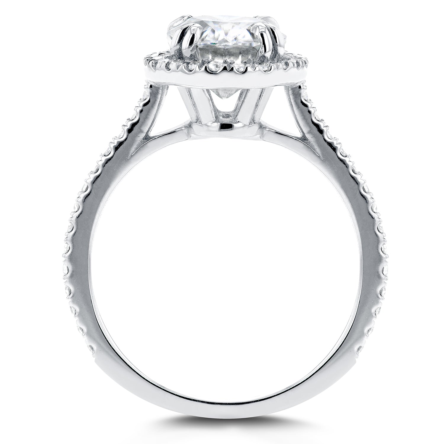 2.3 Carat Moissanite Oval Original Ring