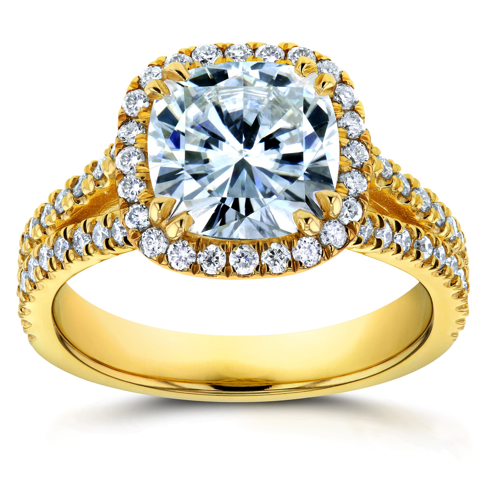 2.5 Carat Moissanite Malta Ring