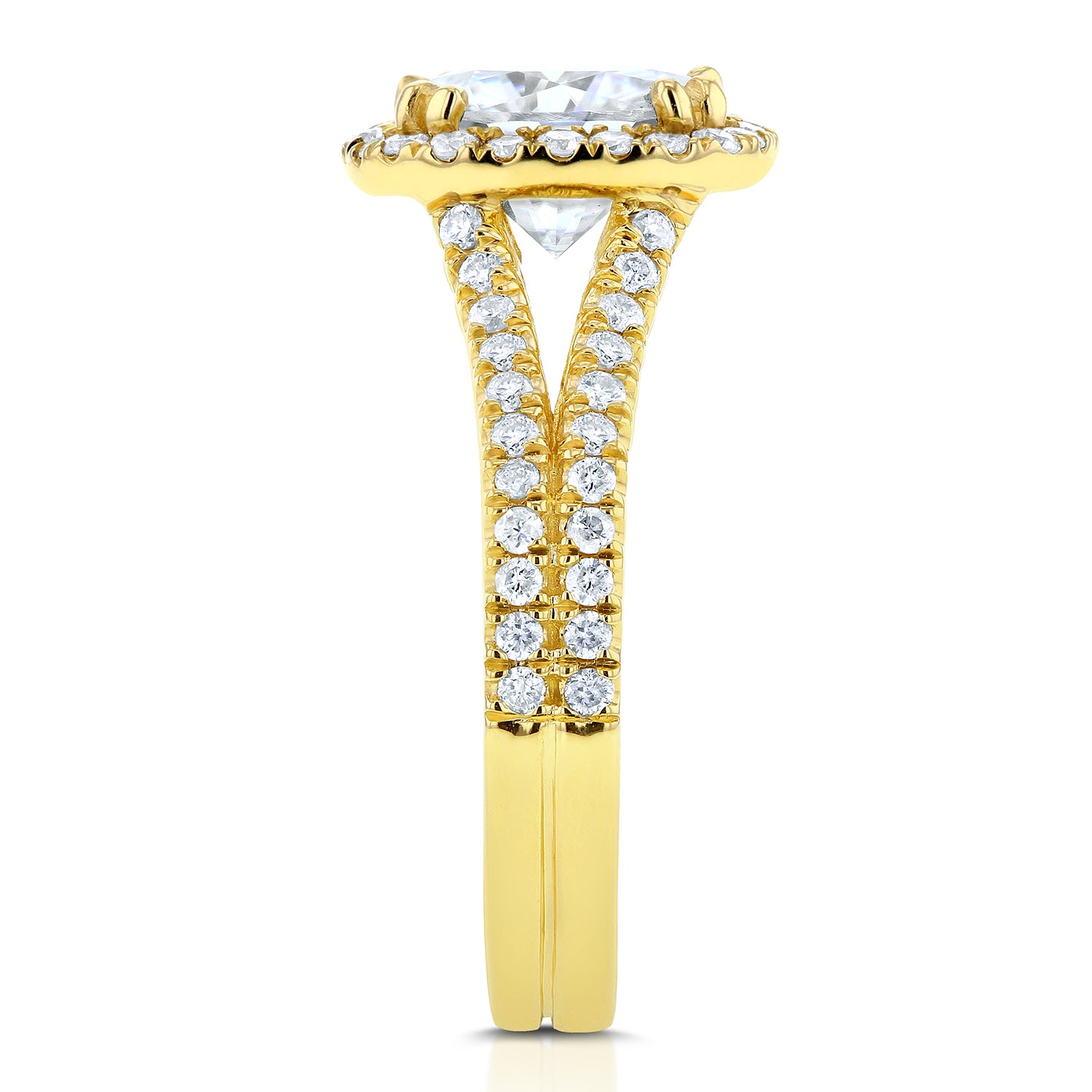 2.5 Carat Moissanite Malta Ring