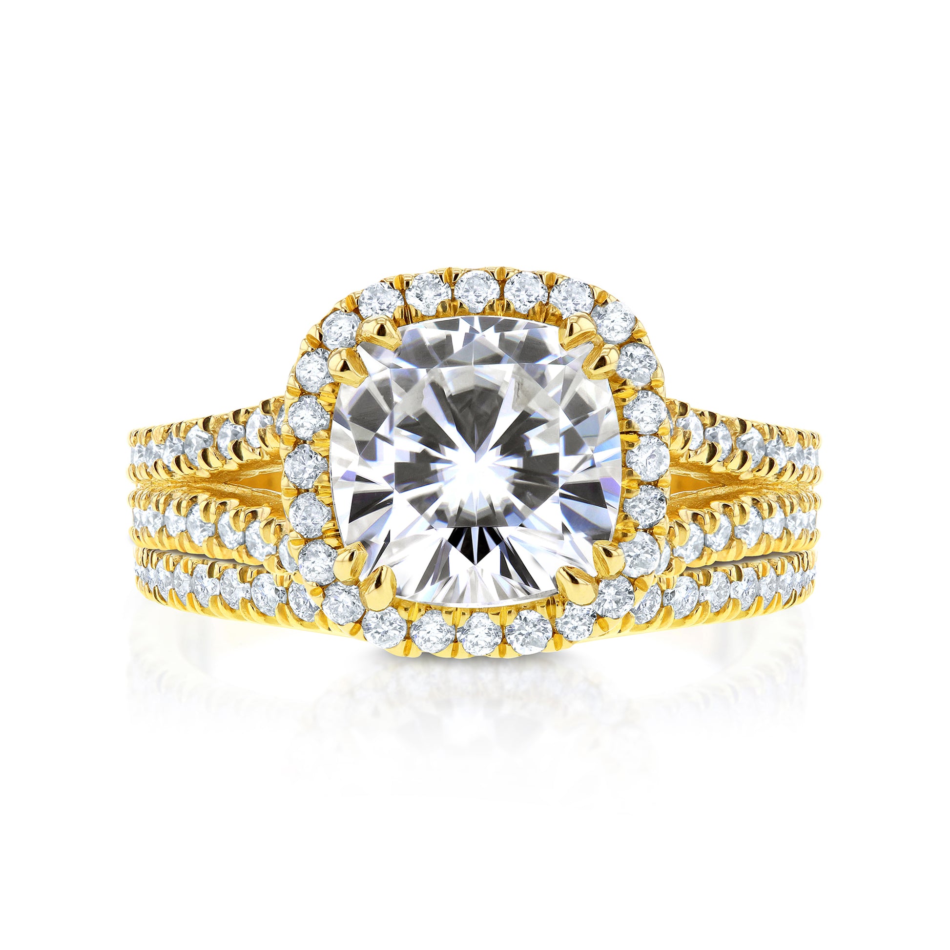 2.7 Carat Moissanite Malta Bridal Set