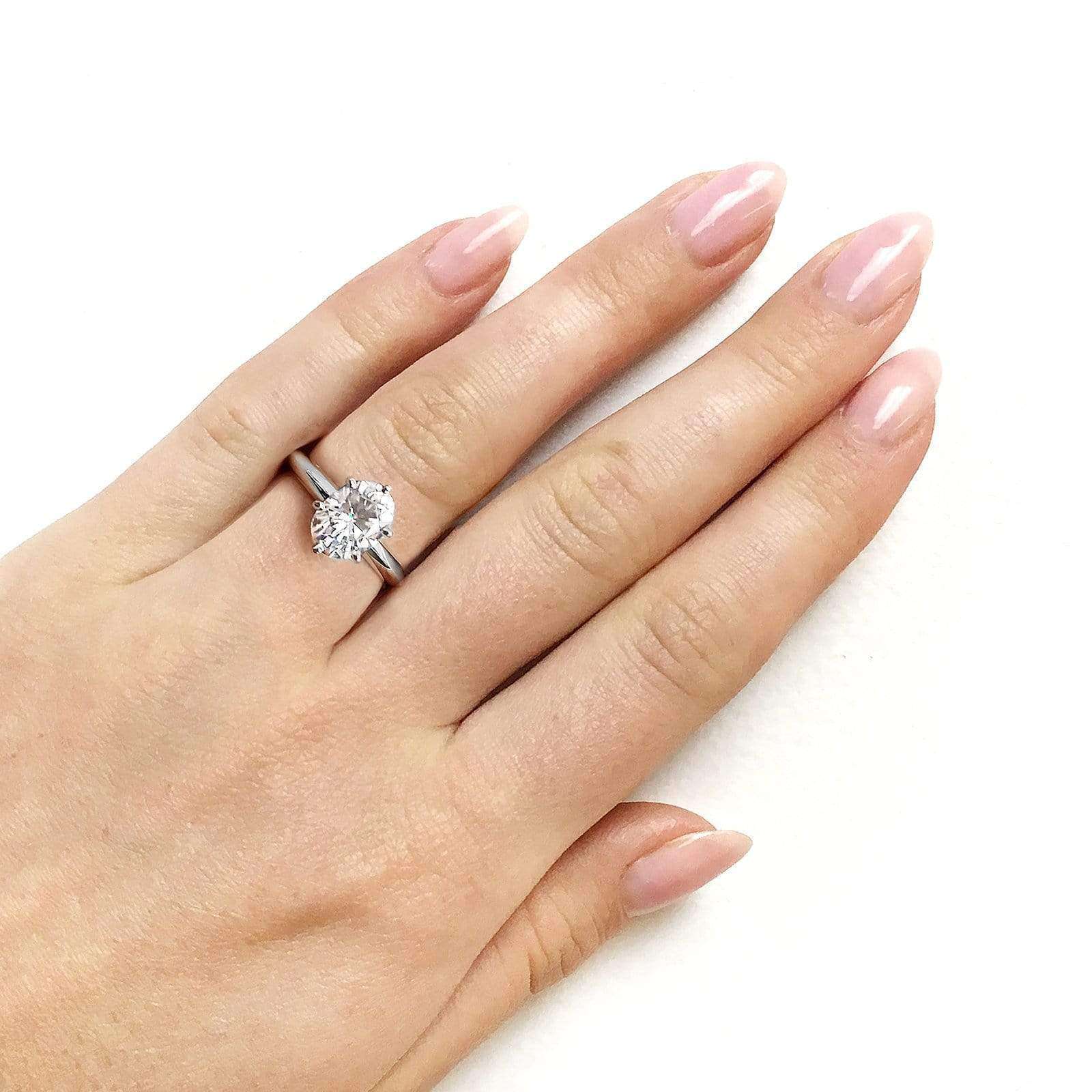 Kobelli 1-1/2ct Oval 6-Prong Solitaire