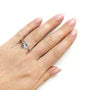 Kobelli Oval Moissanite 6-prong Solitaire Engagement Ring 7/8 Carat in 14k White Gold
