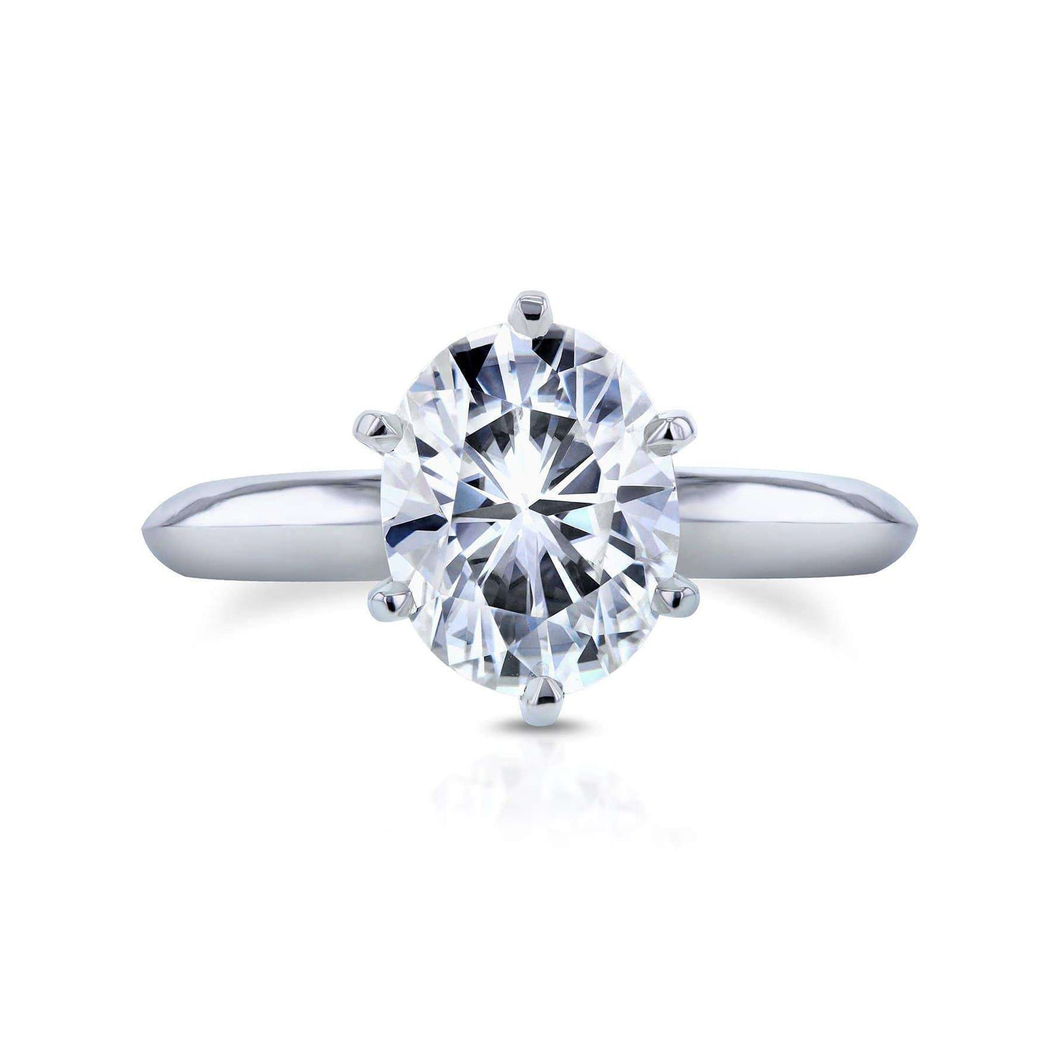 2.1 Carat Moissanite Solitaire Joan Ring