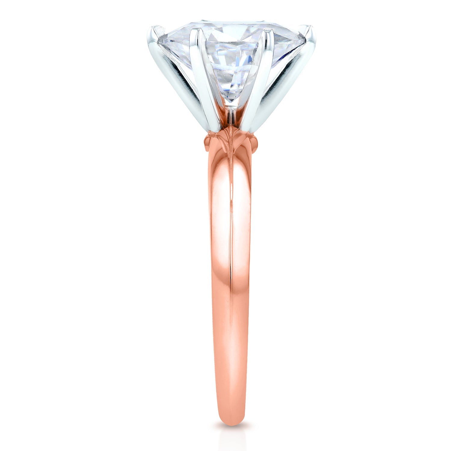 2.1 Carat Moissanite Solitaire Joan Ring