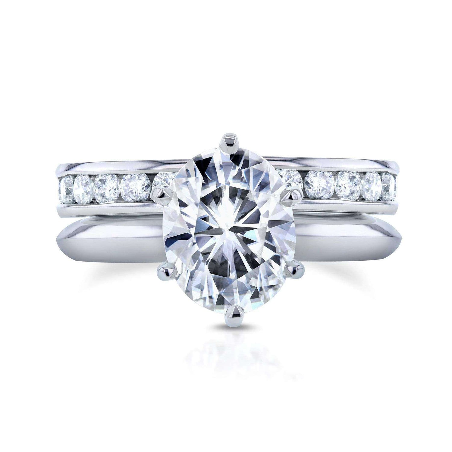 3.1 Carat Moissanite Joan Bridal Set