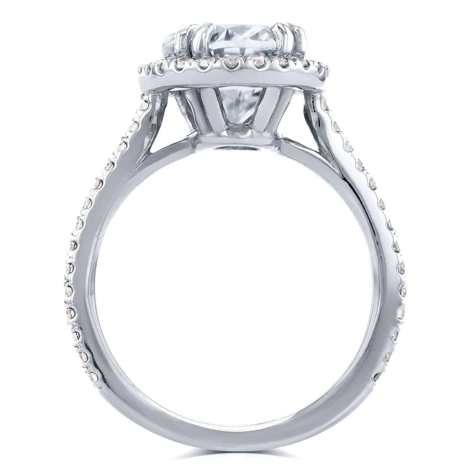 3.3 Carat Moissanite Oval Ring