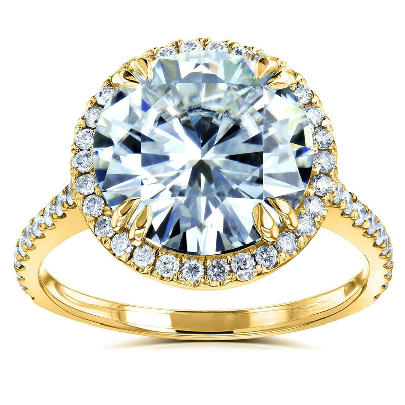 Ultra Grand Halo Moissanite Starstruck Diamond Engagement Rings