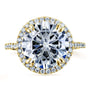 Ultra Grand Halo Moissanite Starstruck Diamond Engagement Rings