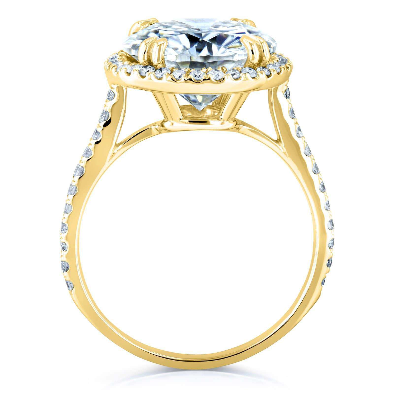Ultra Grand Halo Moissanite Starstruck Diamond Engagement Rings