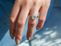 Kobelli Double Halo Emerald Cut Engagement Ring