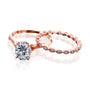 Kobelli Moissanite Wedding Ring Set