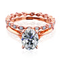 Kobelli Moissanite Wedding Ring Set