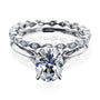 Kobelli Moissanite Wedding Ring Set