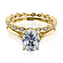Kobelli Moissanite Wedding Ring Set