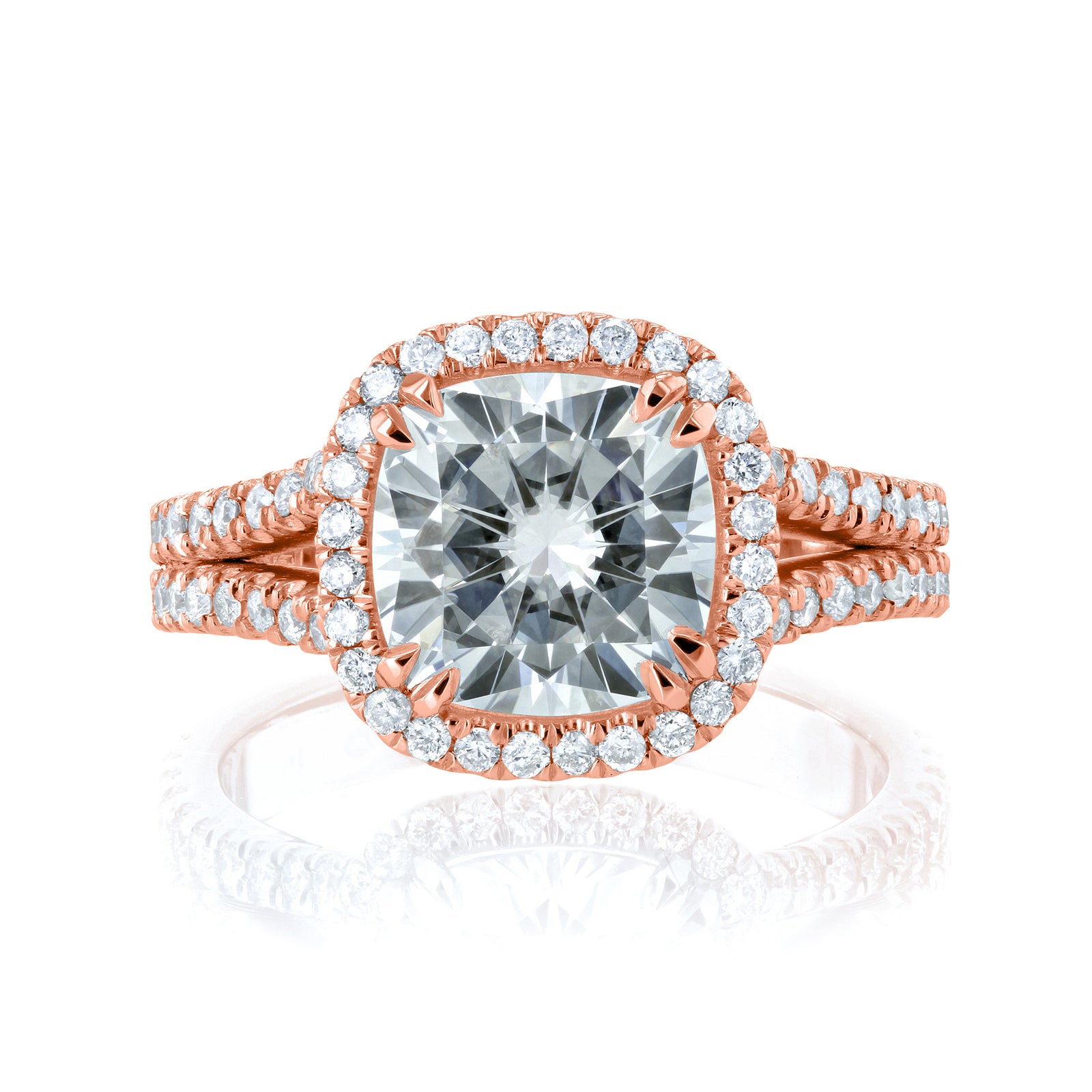 3.3 Carat Moissanite Malta Ring