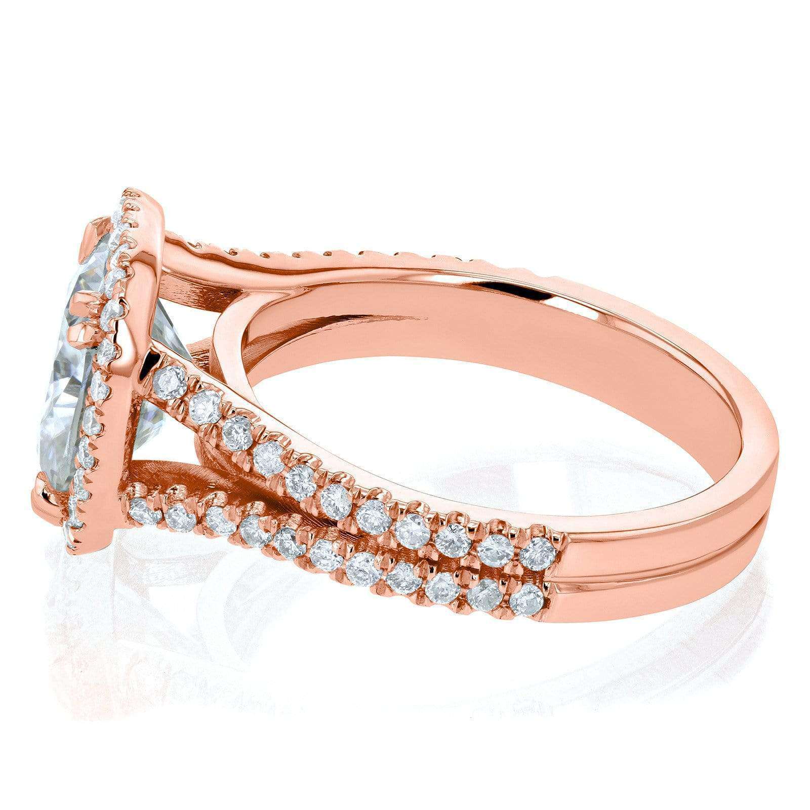 3.3 Carat Moissanite Malta Ring