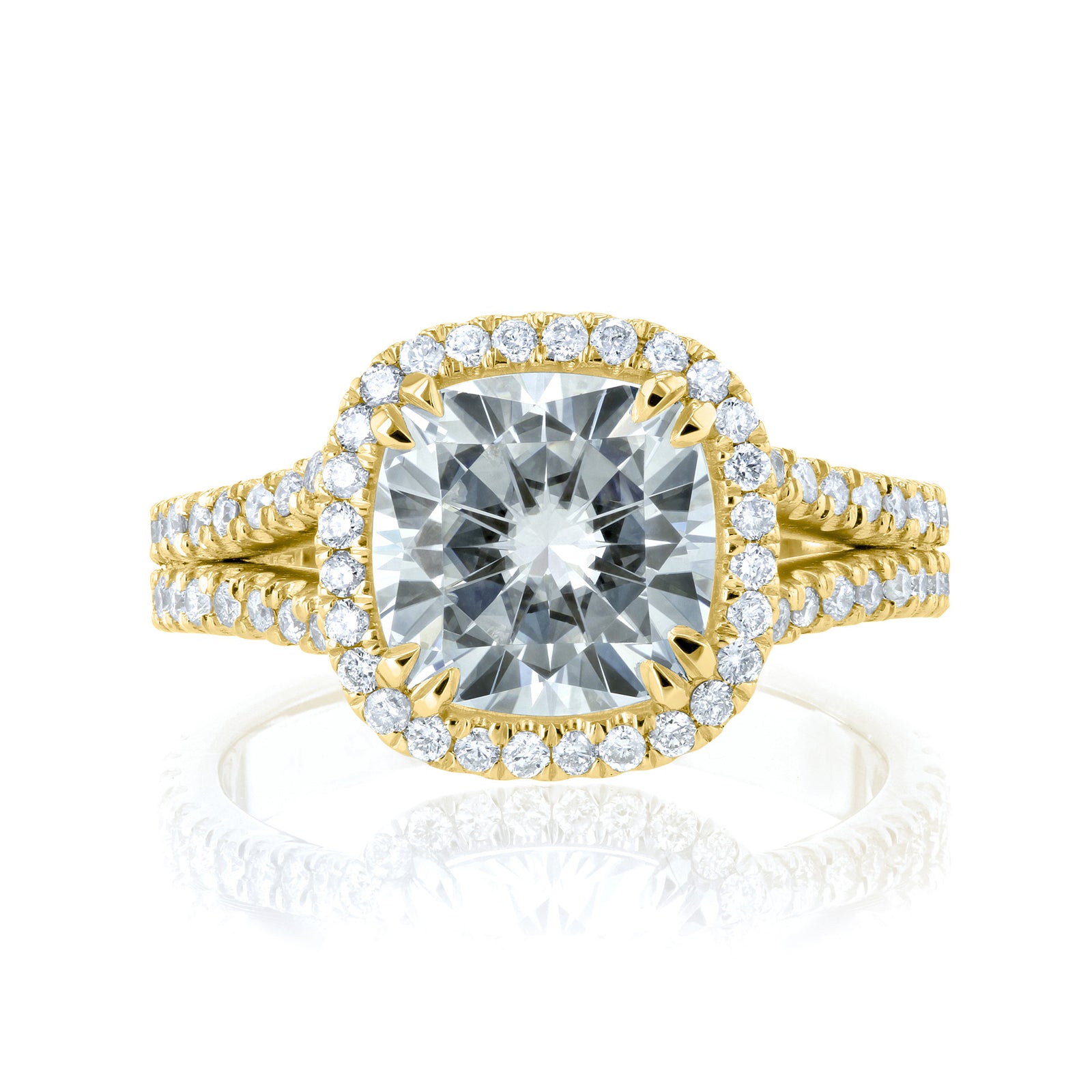 3.3 Carat Moissanite Malta Ring