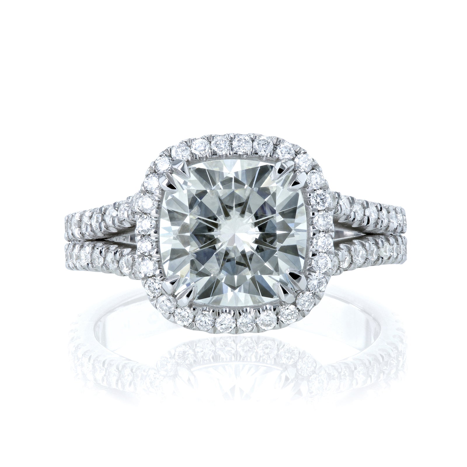 3.3 Carat Moissanite Malta Ring