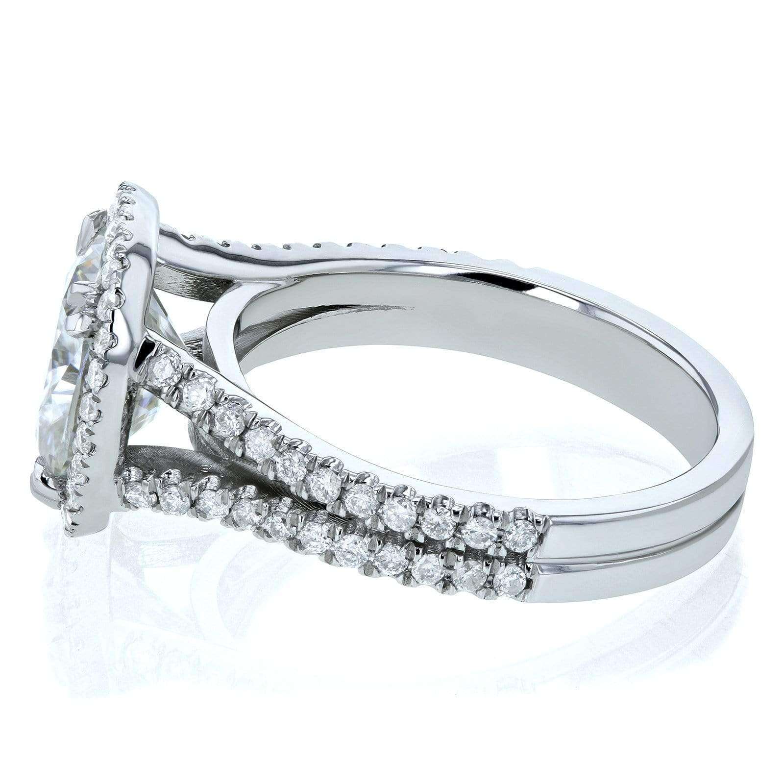 3.3 Carat Moissanite Malta Ring