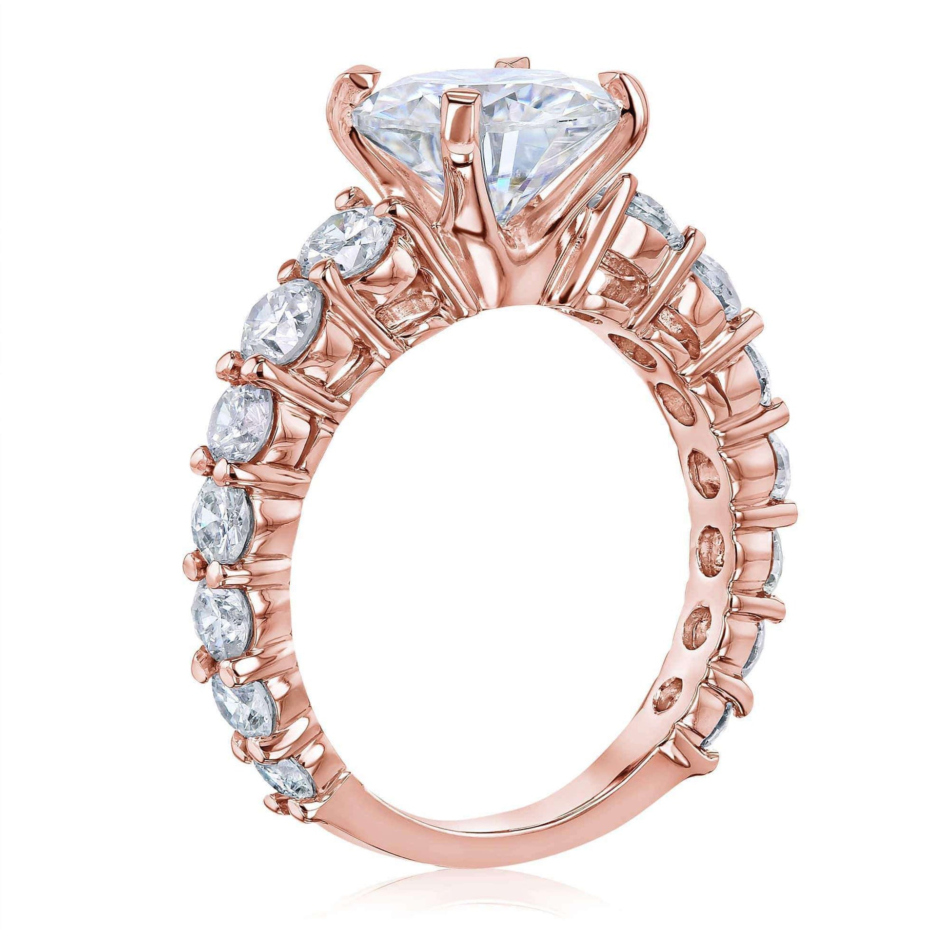 Kobelli 1.9ct Moissanite and 1-1/3ct Diamond Ring, 3 1/4ct TCW