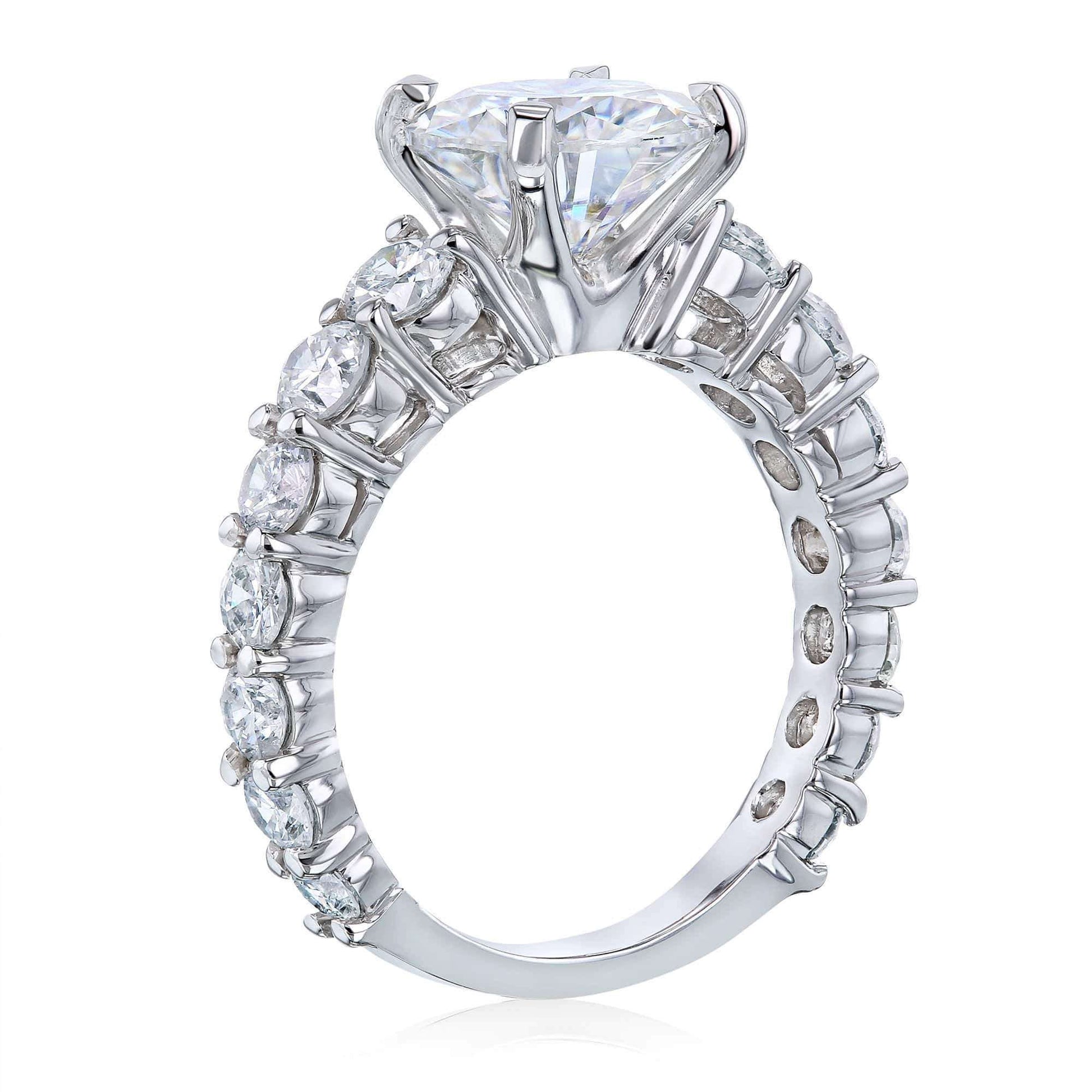 Kobelli 1.9ct Moissanite and 1-1/3ct Diamond Ring, 3 1/4ct TCW
