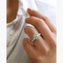 Kobelli 1.9ct Moissanite and 1-1/3ct Diamond Ring, 3 1/4ct TCW