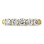 Kobelli 5 Stone Round Moissanite 14k Gold Band (4/5 CTW)