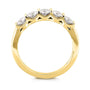 Kobelli 5 Stone Colorless Round Moissanite 14k Gold Band (4/5 CTW)