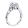 Kobelli Abigail Oval Moissanite Engagement Ring 