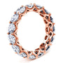 Kobelli 4.5mm Moissanite Eternity Ring