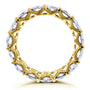 Kobelli 4.5mm Moissanite Eternity Ring