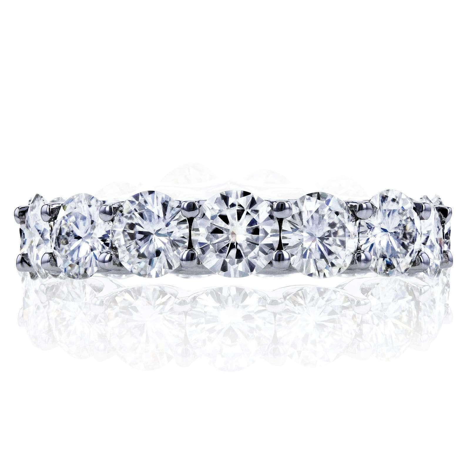 Kobelli 4.5mm Moissanite Eternity Ring