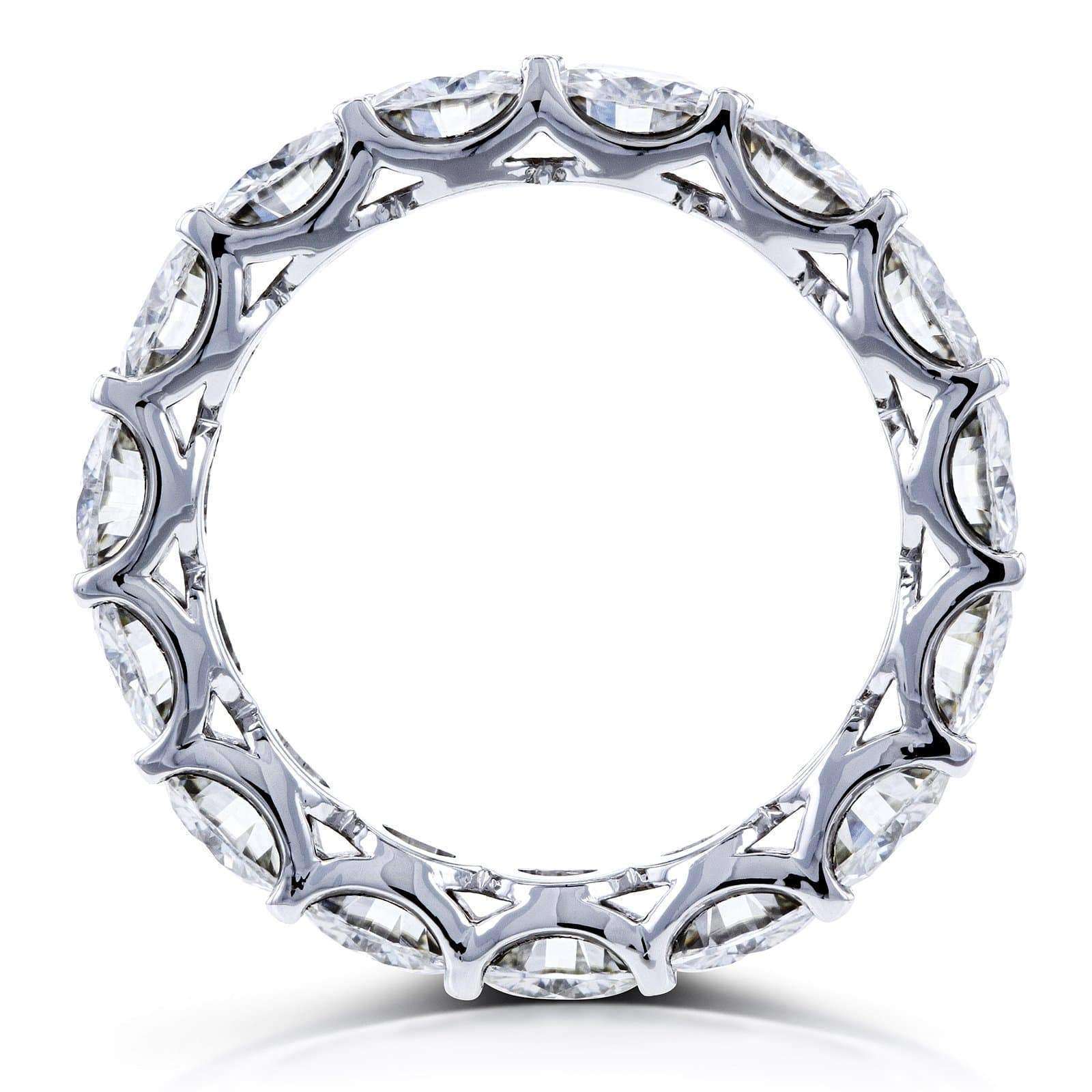Kobelli 4.5mm Moissanite Eternity Ring