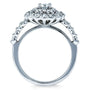 Kobelli Floral Fancy Cathedral Vintage Engagement Ring