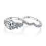 Kobelli Moissanite Wedding Ring Set