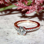 Kobelli Double-Prong 1ct Forever One Moissanite Ring