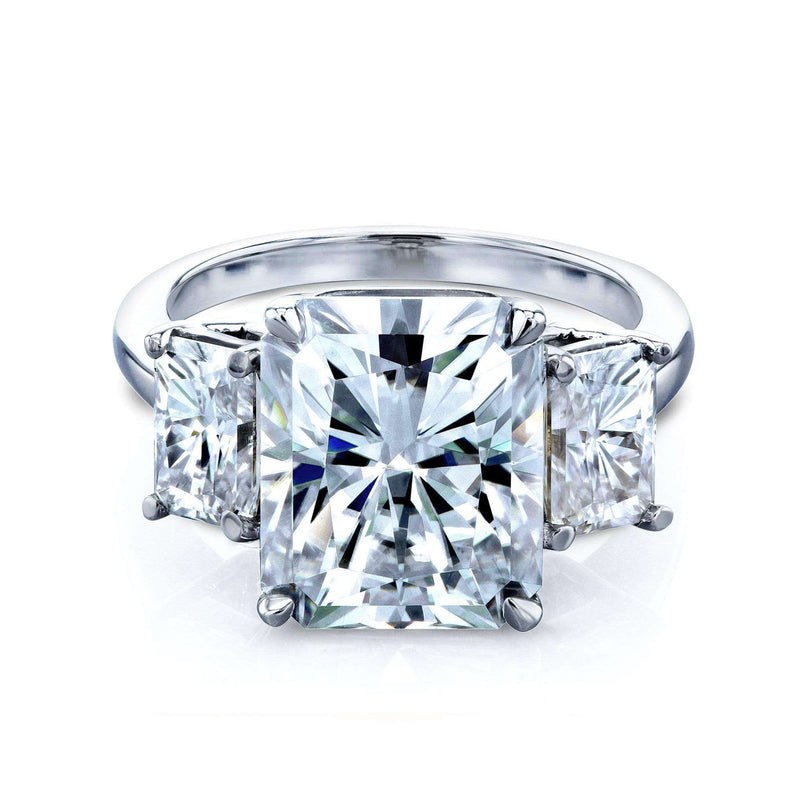 Yellow Diamond | Radiant Cut Diamond | Three Stone Diamond Ring | Yellow  diamonds engagement, Platinum wedding rings, Yellow diamond rings