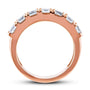 Kobelli Seven Princess Moissanite Womens Ring (4.5mm)