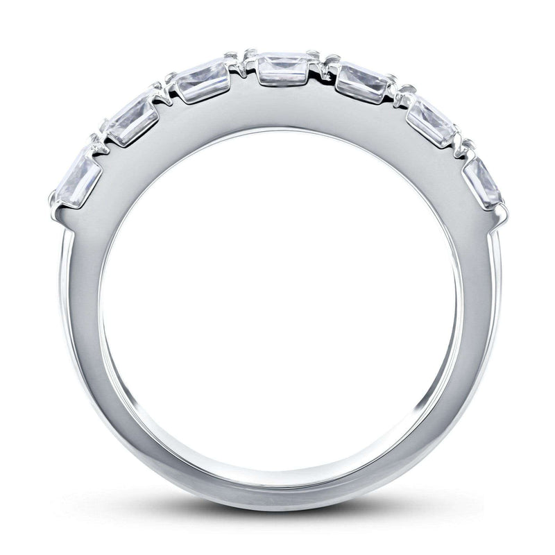 Kobelli Seven Princess Moissanite Womens Ring (4.5mm)