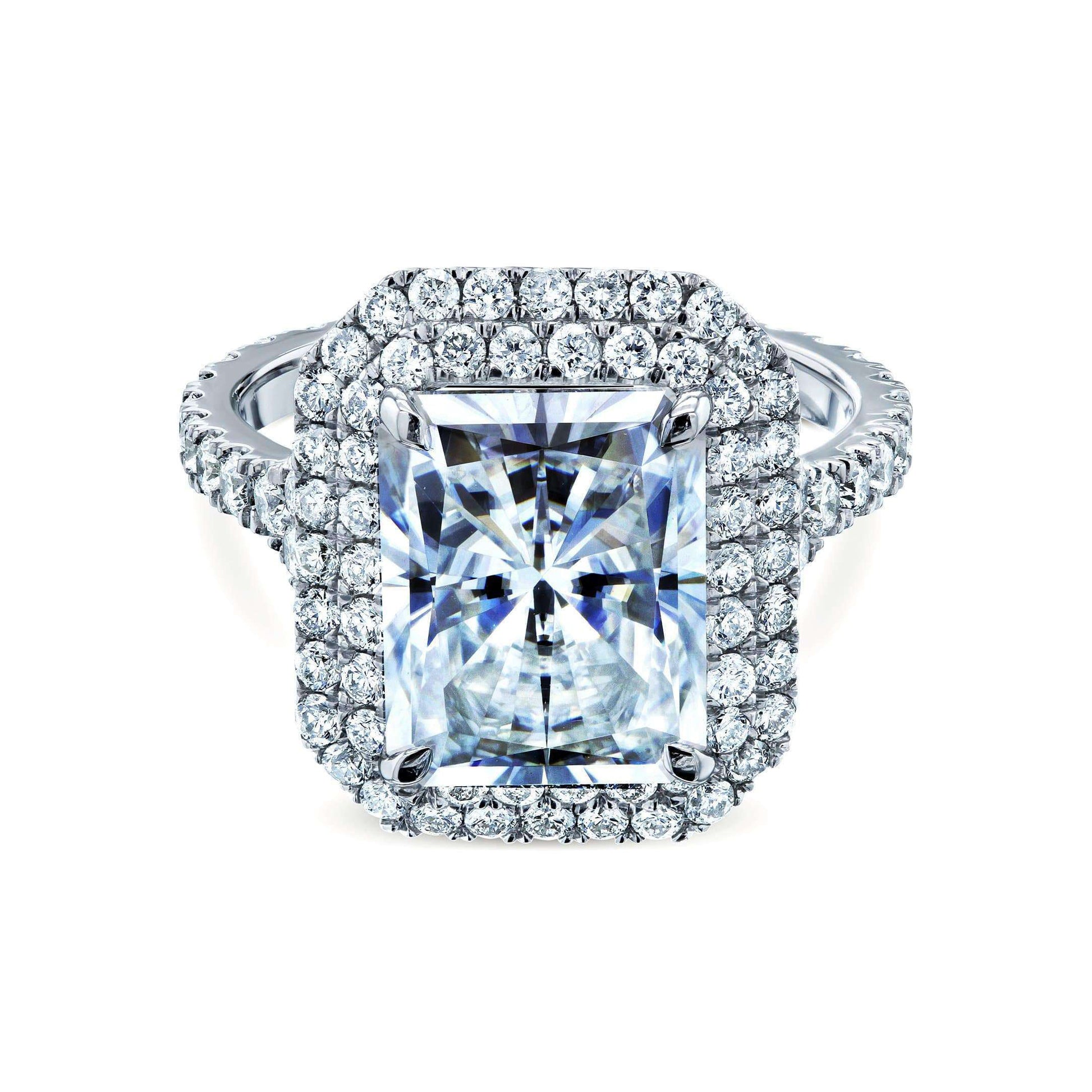 5 Carat Moissanite Vida Radiant Ring