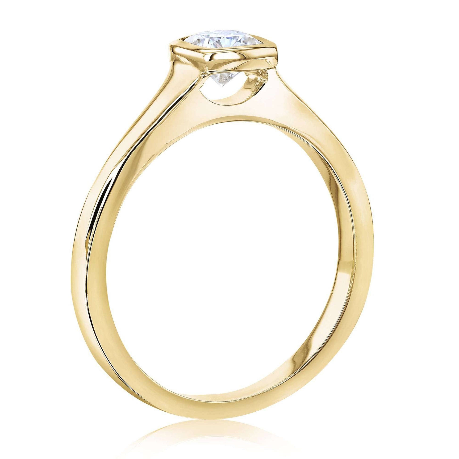 Minimal Design - Yellow Gold Option