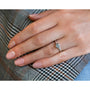 Kobelli engagement ring on hand model
